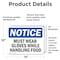Signmission 10 in Height, 14 in Width, Vinyl Decal, Rectangle OS-2PACK-NS-D-1014-L-14296 - alternate 4